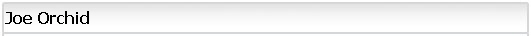 Joe Orchid