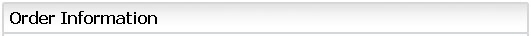  Order Information